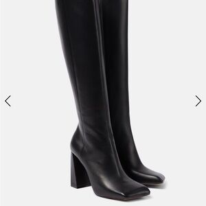 AMINA MUADDI

Marine 95 nappa leather knee-high boots
